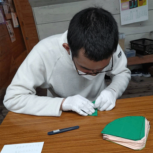 運動会入場門の制作