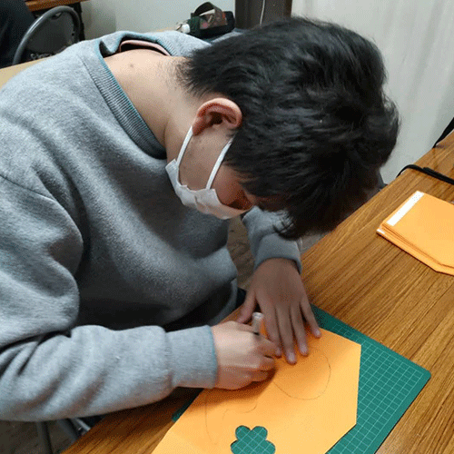 保育園で使用するキッド作り